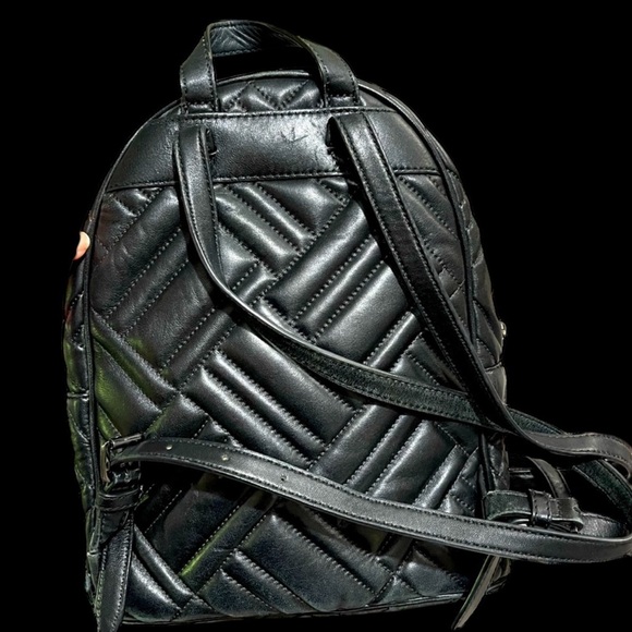 Beautiful Michael Kors Black Puffy Backpack GUC main image 5